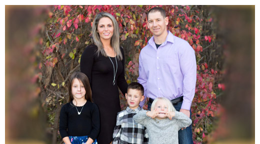 Chiropractor Lawton OK Trey Chambers with Family